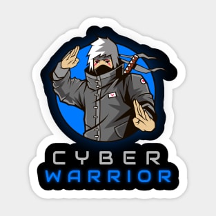 Cyber Warrior - Anime Sticker